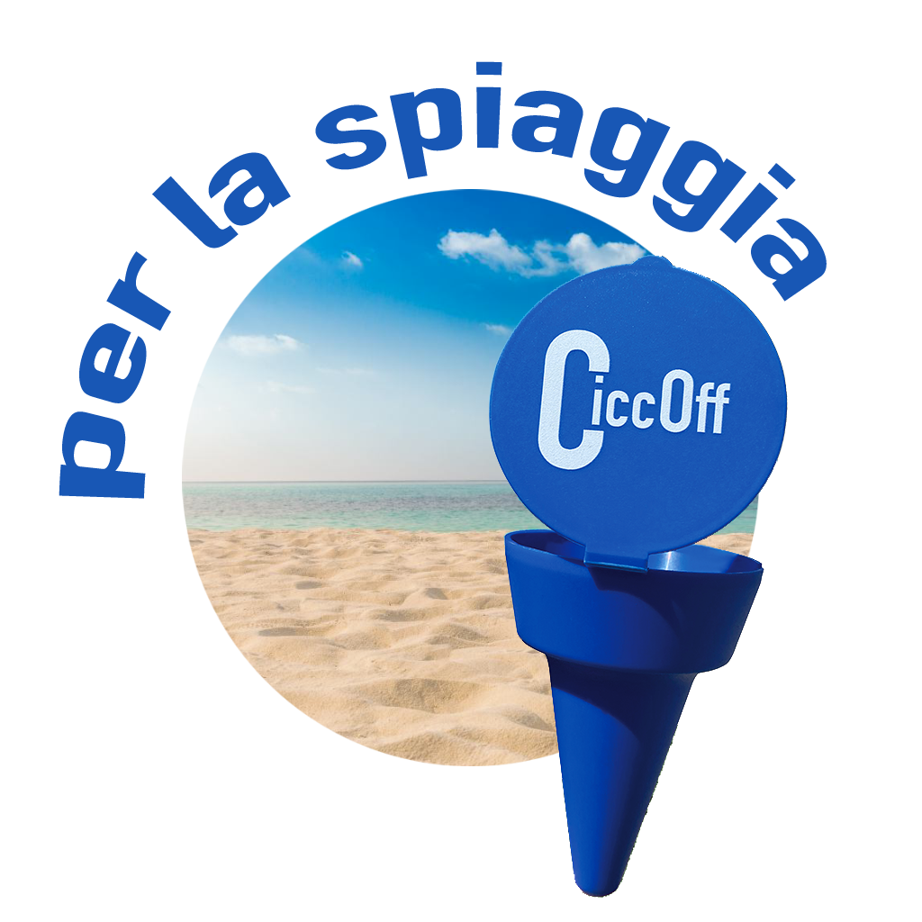 Portacenere da Spiaggia a forma di cono, disponibile in vari colori