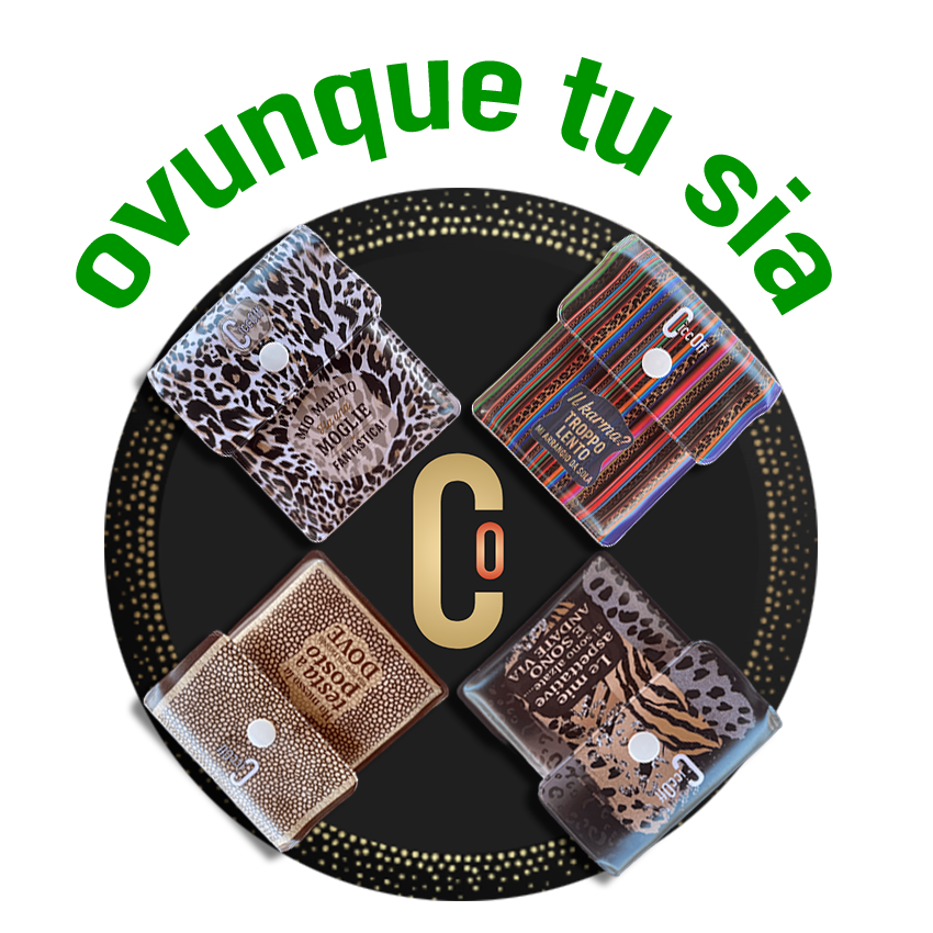 Posacenere Tascabile, disponibile in vari colori e fantasie